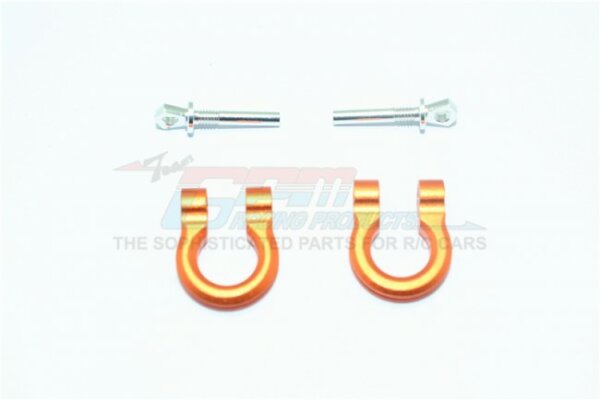 GPM-TRX4003-OR TRX-4 Defender aluminium D-rings shackle for front or rear bumper - 2pcs