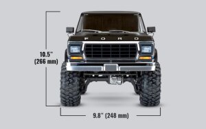 Traxxas 82046-4 TRX-4 1979 Ford Bronco 1:10 4WD RTR Crawler TQi 2.4GHz con Traxxas 2S Combo Sunset