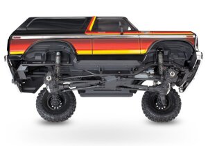 Traxxas 82046-4 TRX-4 1979 Ford Bronco 1:10 4WD RTR Crawler TQi 2.4GHz avec Traxxas 2S Combo Rouge