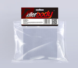 Killerbody KB48122 Rozsdamentes acéllemez / rács hatszögletu típus