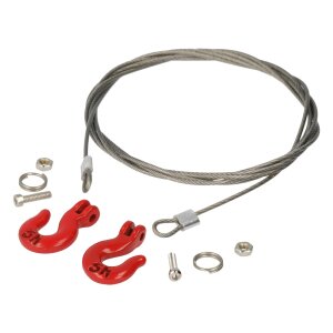 Robitronic R21037 Steel cable with heavy duty hooks