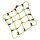 Robitronic R21001Y Luggage net with hooks yellow (150mm x 120mm)