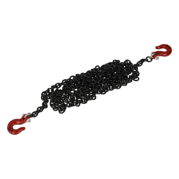 Robitronic R21072 Chain black with heavy duty hooks