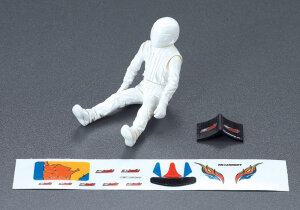 Killerbody KB48050 Plastic driver figure with decal sheet