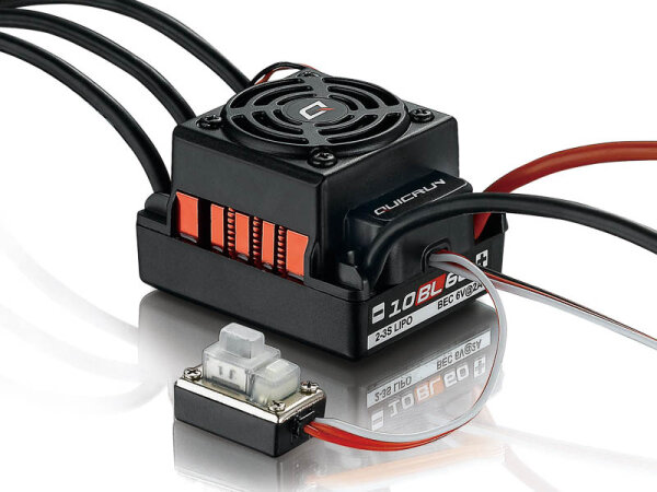 Hobbywing HW30107100 QuicRun WP10BL60 brushless speed controller 60A for 1/10th scale
