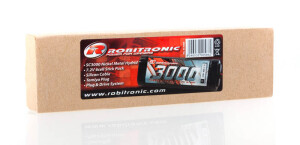 Robitronic SC3000 Batteria NiMH 3000mAh 7,2V Stick Pack Connettore Tamiya
