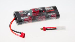 Robitronic R05151 NiMH Batterij 4000mAh 8.4V Hump Pack...