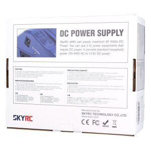 SkyRC SK100149 e680 AC/DC Oplader LiPo 1-6s 8A 80W