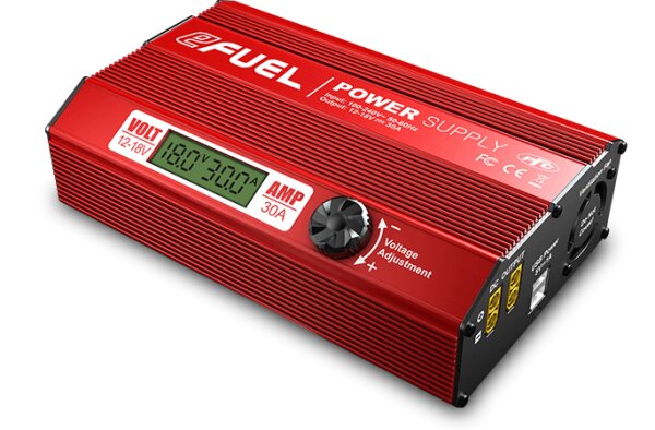 SkyRC SK200013 eFuel 30A 12-18 Volt power supply with LCD display