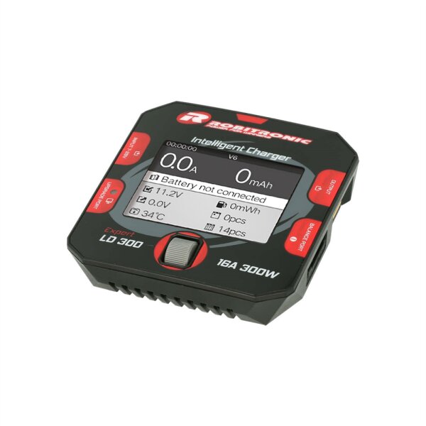 Robitronic R01014 Expert LD 300 Chargeur LiPo 1-6s 16A 300W DC