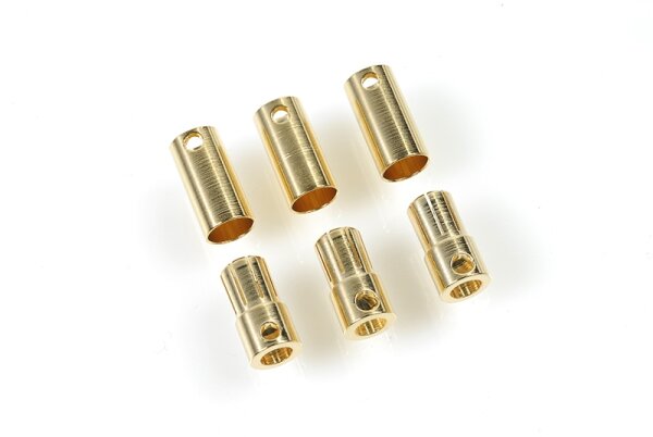 Castle-Creations CC Bullet 6,5 mm Connettore Bullet 3 pezzi maschio + 3 pezzi femmina