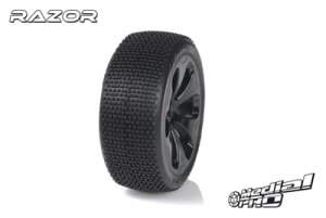 MedialPro MP-6345-M3 Racing Tyres And Rims Glued Razor M3...