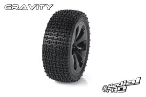 MedialPro MP-6355-M4 Racing Tyres And Rims Glued Gravity...