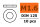 GForce GF-0154-001 Alátét M1.6 Horganyzott acél 10 db