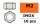 GForce GF-0250-001 Écrou hexagonal M2 Inox 10 pces
