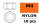 GForce GF-0300-002 hexagon nut M4 nylon 10 pc