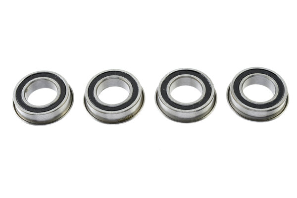 GForce GF-0505-005 Ball bearing chrome steel Abec 3 Rubber seal 8X14X4 With collar Mf148-2Rs 4 pc