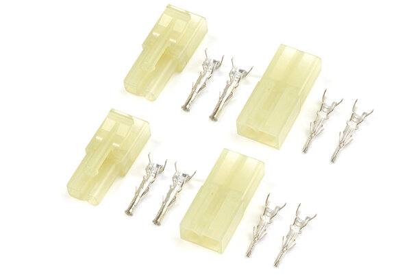 GForce GF-1009-001 Connector Mini Tamiya gold contacts male + female 2 pairs