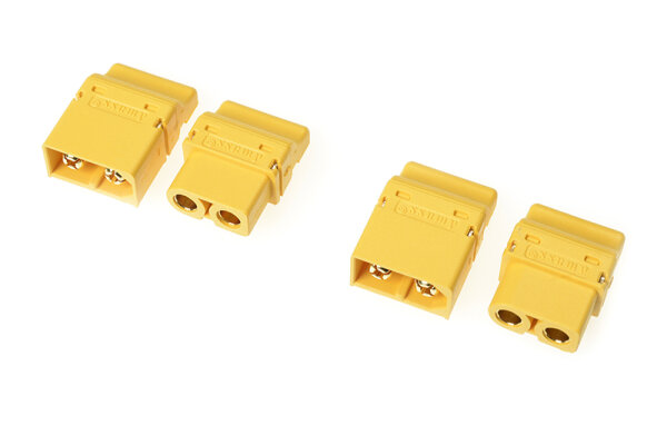 GForce GF-1044-001 Steckverbinder XT-60Pt Goldkontakten Stecker + Buchse 2 Paare