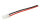 GForce GF-1074-002 Stekker Met Kabel Amp Gouden Contacten Stekker 16Awg Siliconen Kabel 10Cm 1 St