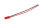GForce GF-1075-002 Stekker Met Kabel Bec Gouden Contacten Stekker 20Awg Siliconen Kabel 12Cm 1 St