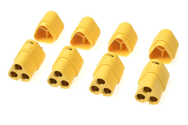 GForce GF-1091-002 Connector Mt-60 3-pole gold-plated male 4 pieces
