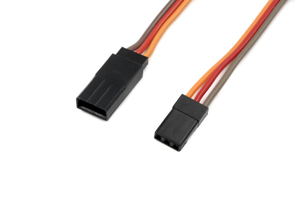 GForce GF-1101-011 Servo extension cable Jr/Hitec 22Awg / 60 strands 30Cm 1 pc