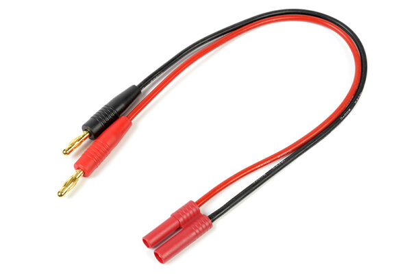 GForce GF-1200-120 Oplaadkabel 4.0Mm Gouden Plug 14Awg Siliconen Kabel 1 Pc