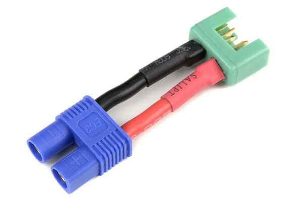 GForce GF-1301-114 power adapter cable Ec-3 socket <=> Mpx plug 14Awg silicone cable 1 pc