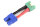 GForce GF-1301-114 Câble adaptateur dalimentation Ec-3 femelle <=> Mpx mâle 14Awg Câble silicone 1 pc