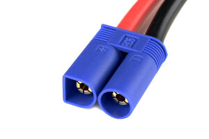 GForce GF-1301-123 power adapter cable Ec-5 plug <=> As-150 + XT-150 socket 10Awg silicone cable 1 pc