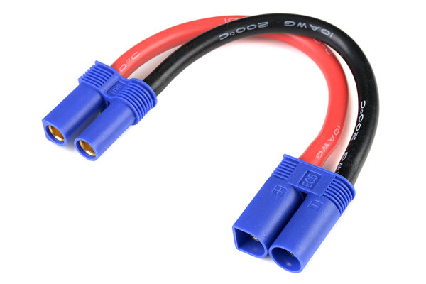 GForce GF-1311-110 power extension cable Ec-5 10Awg silicone cable 12Cm 1 pc