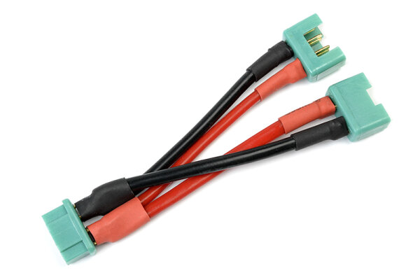 GForce GF-1321-061 Power V-cable parallel Mpx 14Awg silicone cable 12Cm 1 pc