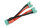 GForce GF-1321-061 Power V-kábel Párhuzamos Mpx 14Awg szilikon kábel 12Cm 1 db