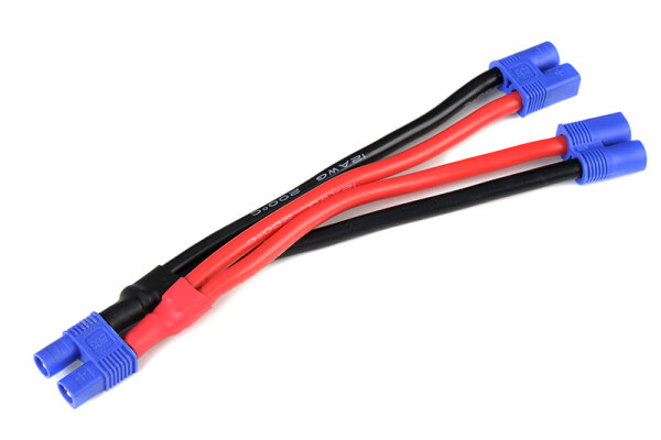 GForce GF-1321-171 power V-cable parallel Ec-3 12Awg silicone cable 12Cm 1 pc