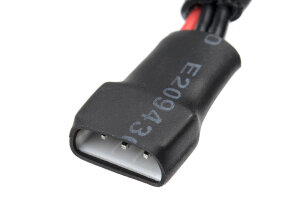 GForce GF-1423-001 Balancer-Adapterkabel 2S-Xh Buchse <=> 2S-Eh Stecker 10Cm 22Awg Silikon Kabel 1 St