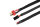 GForce GF-1476-010 Kábel védohüvely Fonott 6Mm Fekete 1M 1M