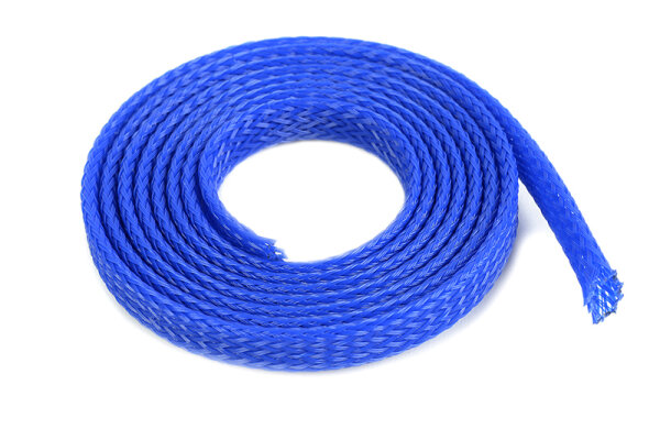 GForce GF-1476-011 Cable sleeve Braided 6Mm Blue 1M