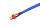 GForce GF-1476-011 Gaine de câble tressée 6Mm Bleu 1M