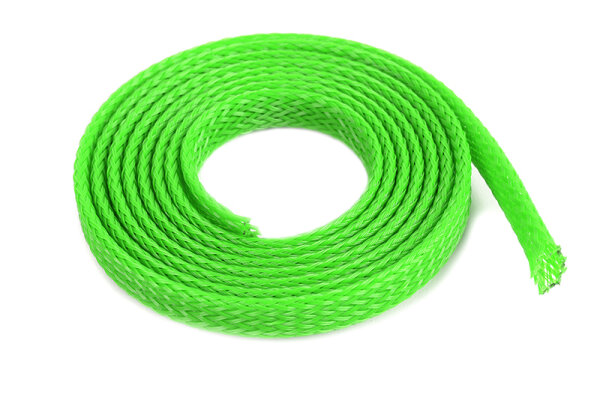GForce GF-1476-014 Cable protection sleeve Braided 6Mm Neon Green 1M
