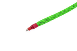GForce GF-1476-014 Kábel védohüvely Fonott 6Mm Neon zöld 1M