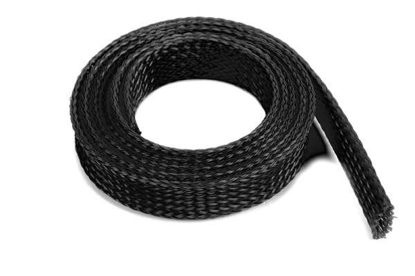 GForce GF-1476-040 Cable protection sleeve Braided 14Mm Black 1M