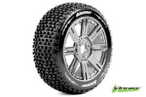 Team Louise L-T3126VBC B-Pirate 1-8 Buggy Tyres Ready...