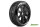 Team Louise L-T3194SB B-Viper-Ja 1-8 Buggy Tyres Ready Glued Soft Spoke Rims Black Hex 17Mm (2 pcs.)