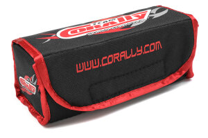 Team Corally C-90242 Sac de charge Lipo Pour 2 batteries 2S Hard Case