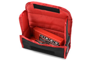 Team Corally C-90242 Lipo charging bag For 2 pieces 2S Hard Case batteries