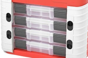 Team Corally C-90251 Pit Case 4 Assortment Box Drawers Universal Foam Inlay