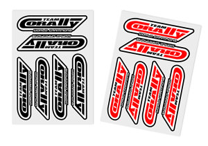 Team Corally C-99921 Sponsor Sticker Decal Sheet Corally...