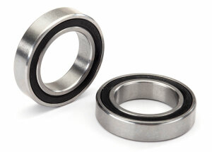 Traxxas TRX5196X Ball bearing with black rubber gasket,...