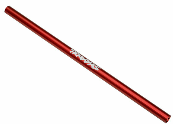 Traxxas TRX6765R central shaft 6061-T6 alloy red (189mm)